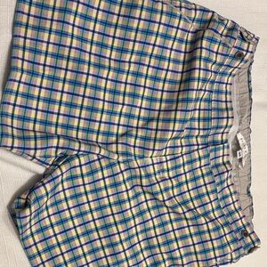 Parke & Ronen Multicolor Plaid Shorts